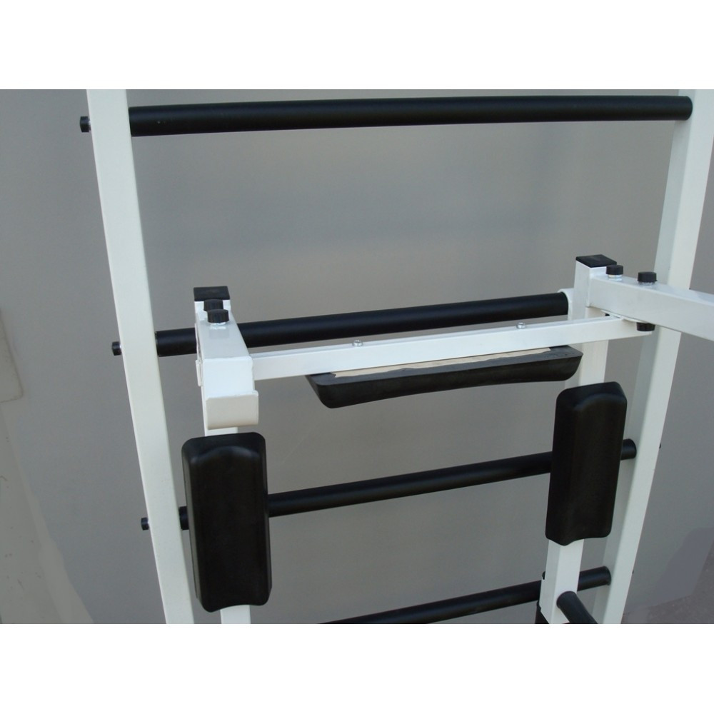 Детский спортивный уголок шведская стенка турник брусья скамья лестница канат кольца гимнастические Каменское - изображение 6