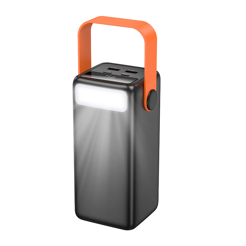 Павербанк 50000 mAh BOROFONE BJ66A Magnifico 22.5W+PD20W быстрая зарядка черный power bank повербанк Одесса - изображение 12