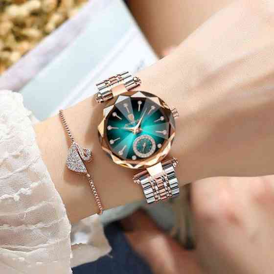 Жіночий наручний класичний годинник Poedagar Lime Київ