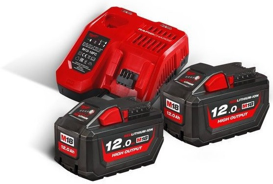 Энергокомплект MILWAUKEE, M18 HNRG-122 (+ заряд.устройство, 2 аккум. M18 HB12(12Аг), 1акум. M12 B6(6Аг) Одесса - изображение 3