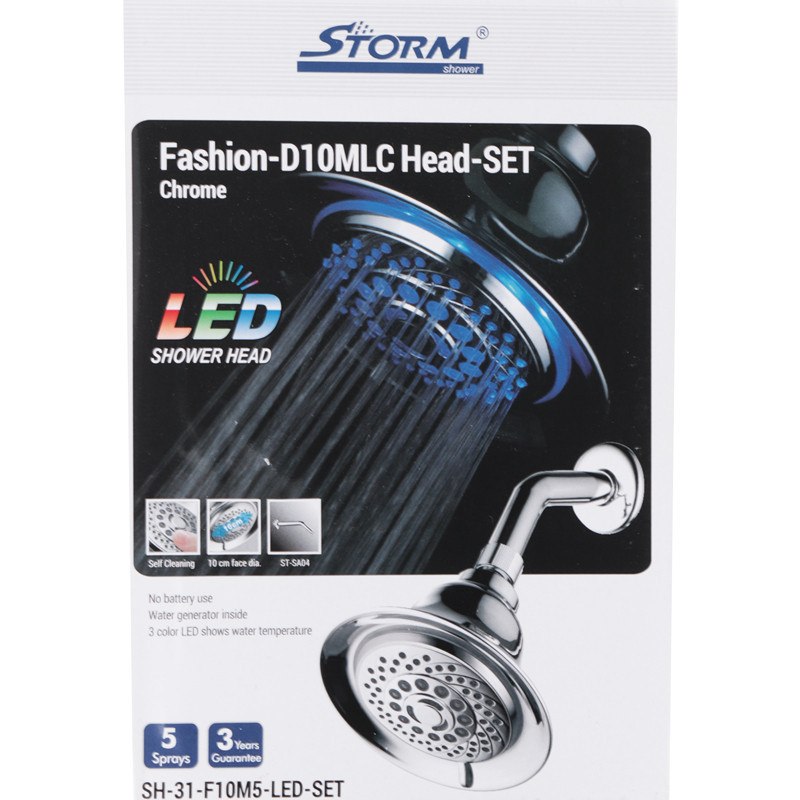 Лійка для душу Storm SH-31-F10M5-LED-SET   ( ST0019 ) 21404 Харьков - изображение 2
