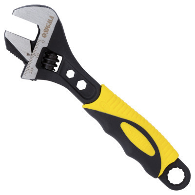 Ключ Sigma розвідний з переставною губкою 150мм, 0-24мм CrV (TPR) (4100911) Вінниця - фото 1