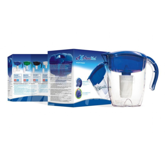 Кувшин для воды Aquakut Сигма синий (аналог Барьер) Харьков