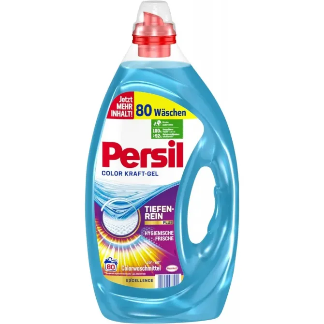 Гель для прання Persil Color Kraft-Gel, 80 прань, 4 літри Львів - фото 1