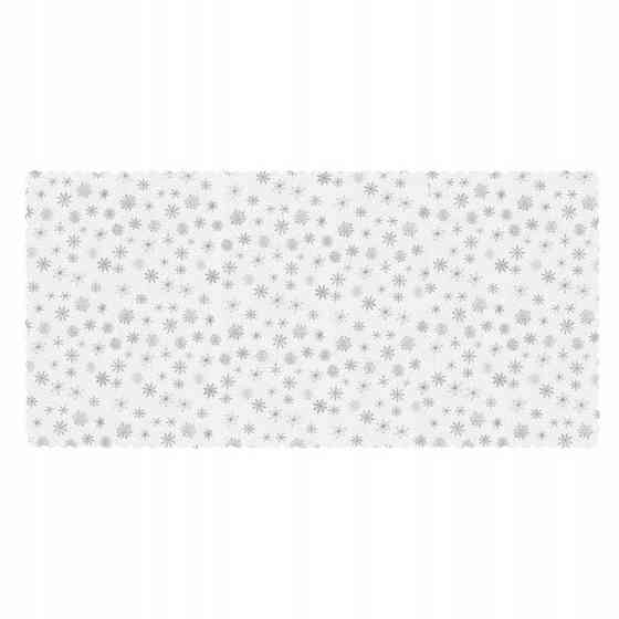 Рождественская скатерть со снежинками для стола 220х140 см Ruhhy (22791) Нововолынск