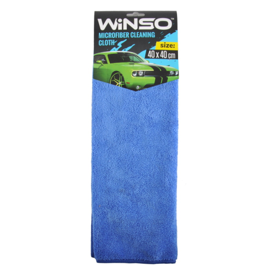 Ганчірка з мікрофібри Winso, 40x40см, синя Чортків