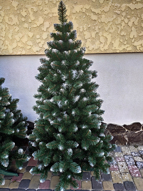 Елка искусственная новогодняя «Снежная Королева» с белыми кончиками 1-3 м 1.5 Киев - изображение 4