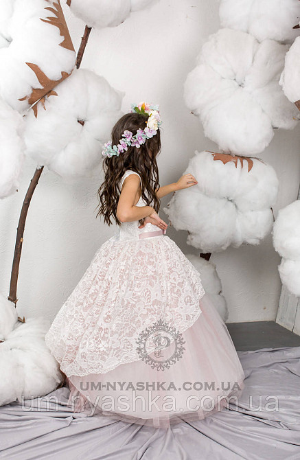 Длинное нарядное детское платье Анита  на 4-5, 6-7 лет Кривой Рог - изображение 6