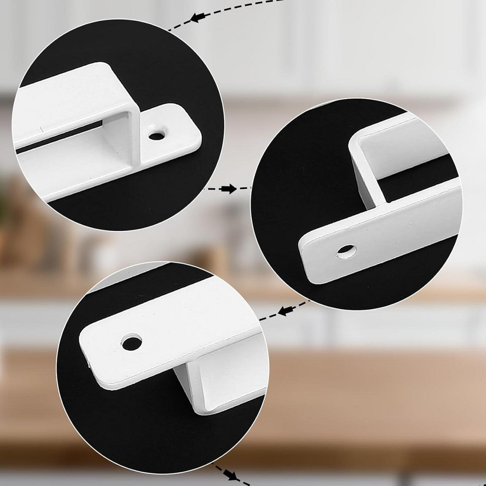 Ручка дверная Модель 032 Белая Чугунная Vintage 156 мм набор 2 для входных и межкомнатных дверей тяжёлая Киев - изображение 5