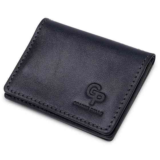 Кожаная обложка для прав GRANDE PELLE 11539 Синий Киев