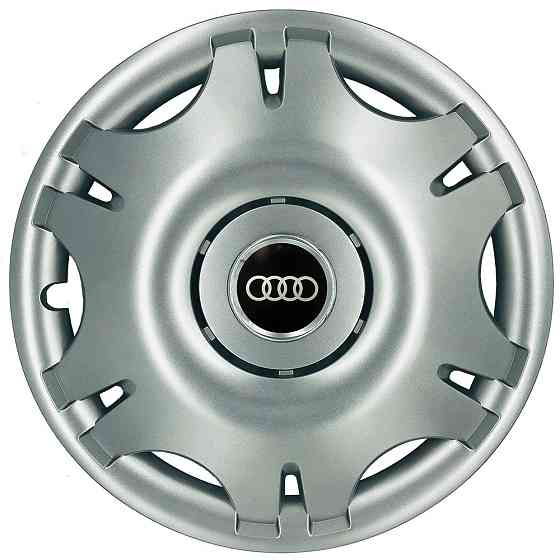 Автомобильные модельные колпаки R16 Audi 402 4шт, SJS, серебряные Киев