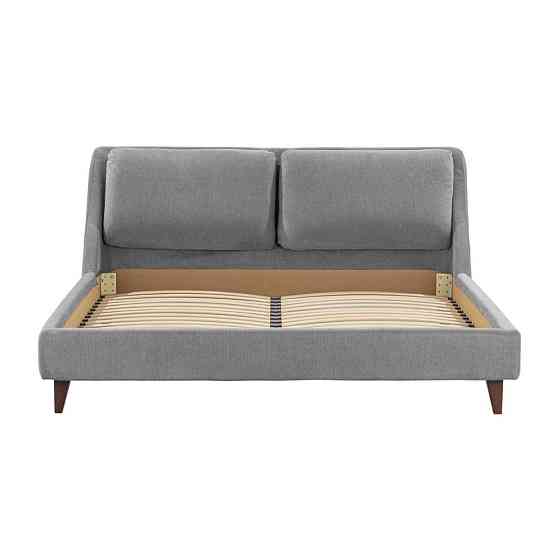 Кровать BeatriceDesign Standart Wood на деревянных ножках 160x200 серый Киев