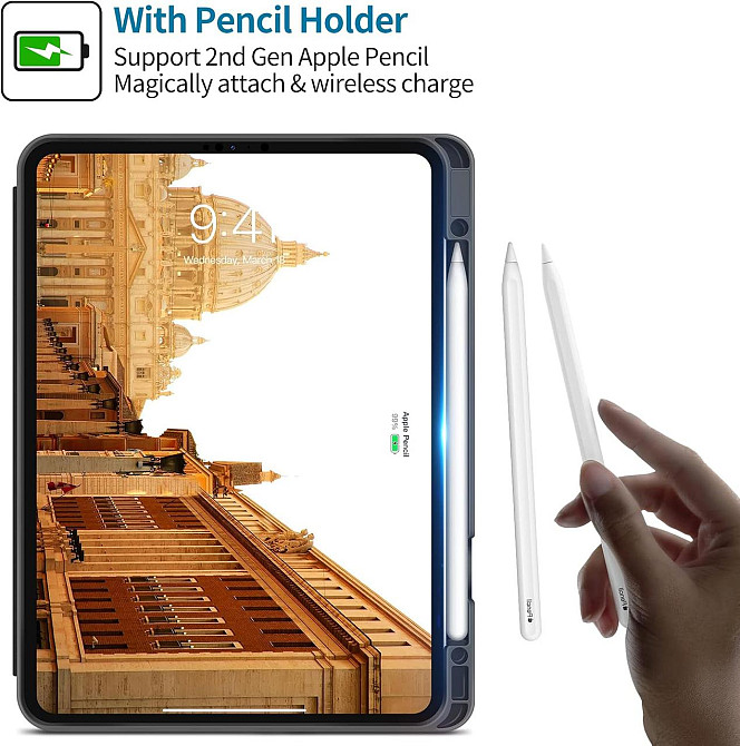 Чехол защитный Bukoor для iPad Pro 12.9 iPad Pro 6/5/4/3 поколения 2022 2021 2020 и 2018 годов Днепр - изображение 10