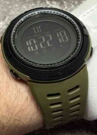 Годинник чоловічий | Годинник тактичний | Гомінник тактичний SKMEI 1251 GREEN Харків