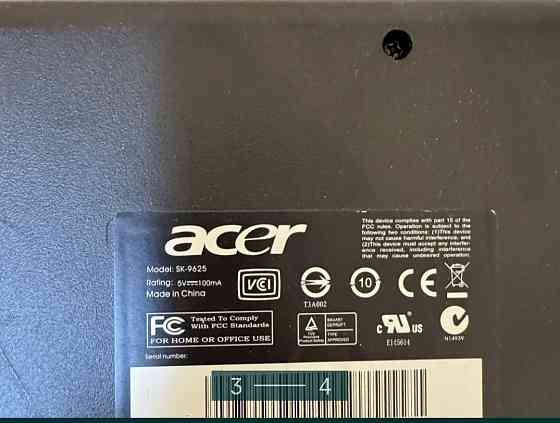 Клавиатура: ASER. Киев