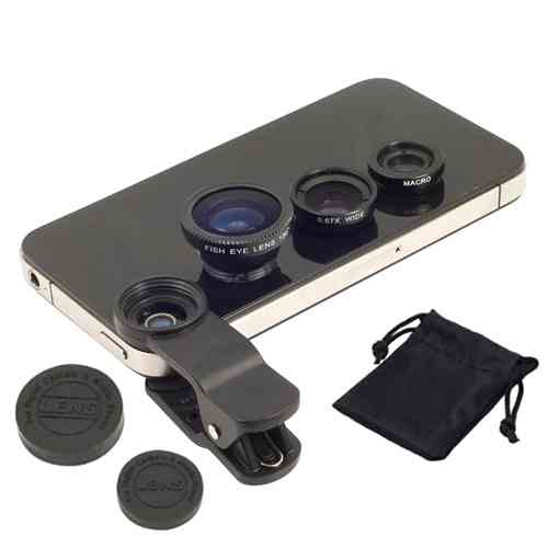 3в1 фишай, широкоугольная, макролинза для телефона Винница