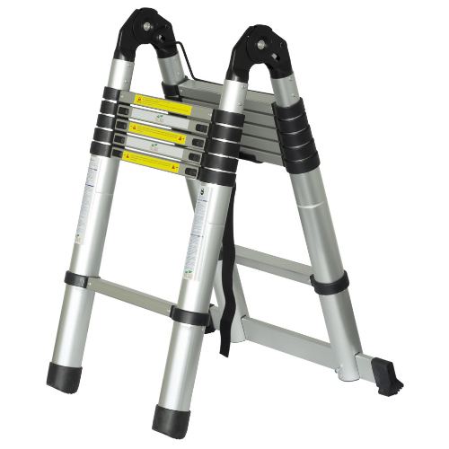 Драбина 12-ти сходинкова 3,8м універсальна телескопічна SIGMA Житомир - изображение 10