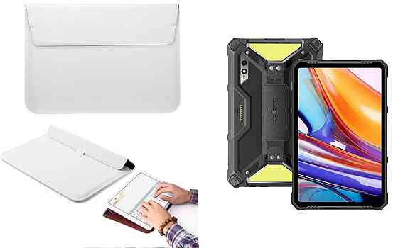 Чехол-конверт VitoCase для Ulefone Armor Pad 3 Pro, с функцией подставки для планшета Белый Киев