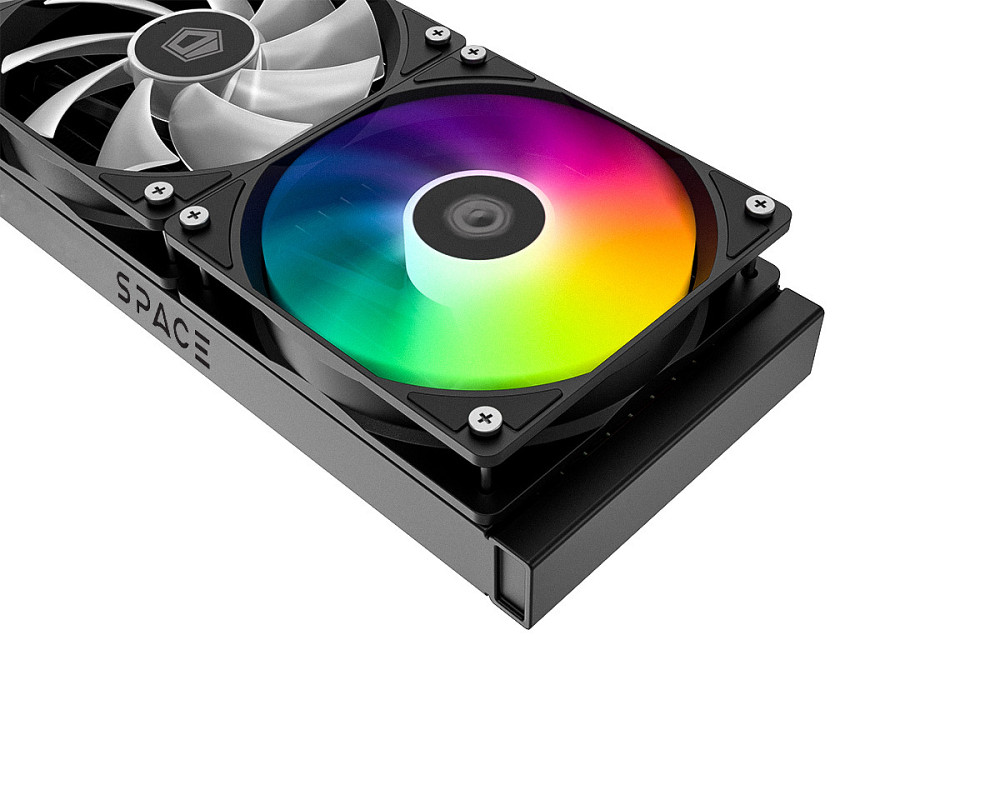 Система водяного охлаження ID-Cooling Space LCD SL240 XE Чорний Харків - фото 15