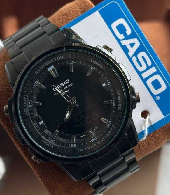 Годинник Casio AMW-880 Total Black Киев - изображение 5