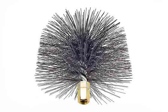 Металева щітка для чищення димоходу Savent 160 мм Київ