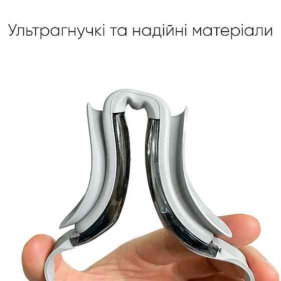 Окуляри для плавання Renvo Gilgit Уні Anti-fog Сірий OSFM (2SG520-02) Киев