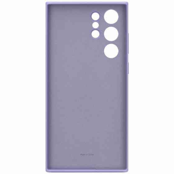 Чохол-накладка Samsung Silicone Cover для Samsung Galaxy S22 Ultra SM-S908 Fresh Lavender (EF-PS908TVEGRU) ( Світло-фіолетовий ) Харків