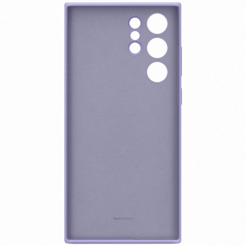 Чохол-накладка Samsung Silicone Cover для Samsung Galaxy S22 Ultra SM-S908 Fresh Lavender (EF-PS908TVEGRU) ( Світло-фіолетовий ) Харків - фото 1