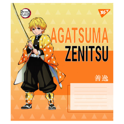 Зошит Yes Demon slayer Heroes А5 36 аркушів клітинка (767695) Вінниця - фото 4