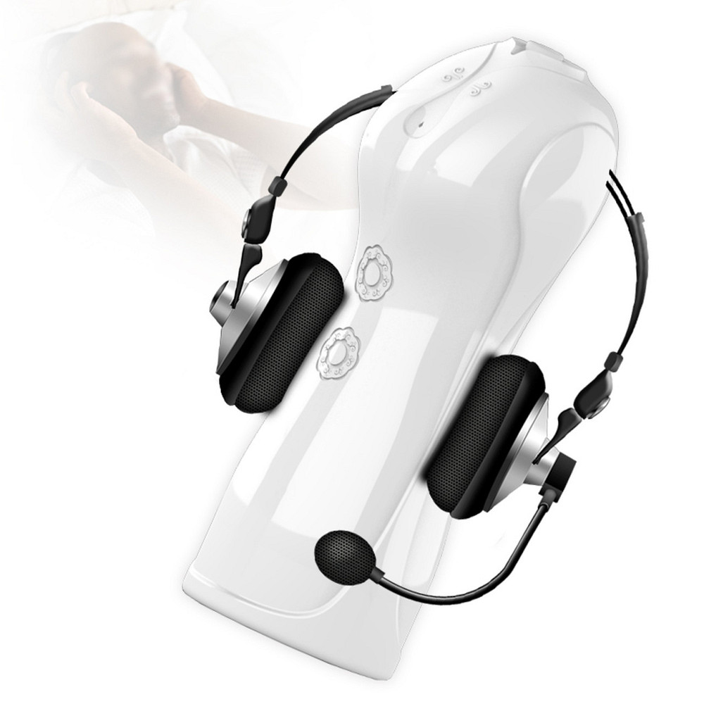Мастурбатор Vibrating and Flashing Masturbation Cup USB 7+7 Function / Talk Mode (White) Sex Aura Киев - изображение 4