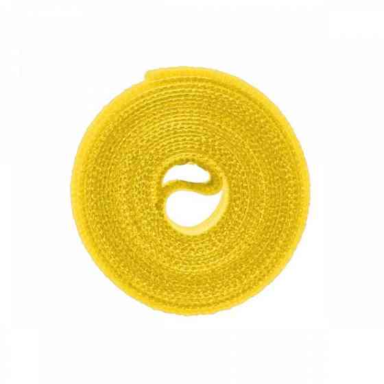 Многофункциональная лента, Т рулон на липучке, 12 мм х 2 м, желтая, HLT1202/YL Киев