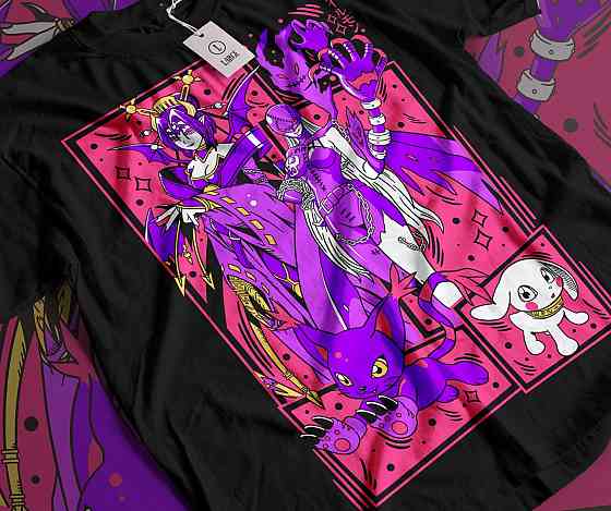 Футболка для мальчика аниме Аниме Винтаге Спекиал Манга оверсайз (рост от 165 до 180 ) Черний AnimeJ0805m Днепр