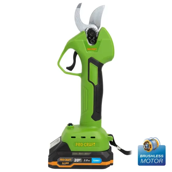 Акумуляторний секатор 20 В 2Ач,Секатор акумуляторний безщітковий 2026 р,Акумуляторний секатор для робіт у саду Львів