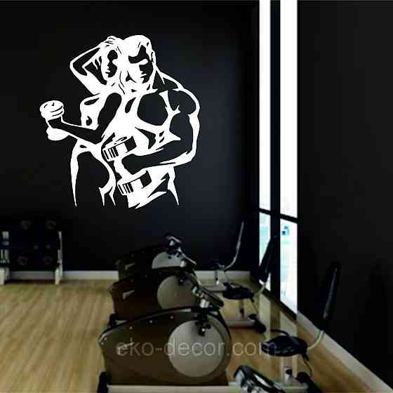 Декоративне настінне Панно «Бодібілдінг», Декор на стіну Київ