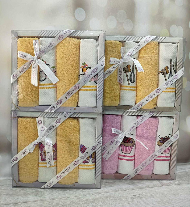 Набор кухонных полотенец (Турция) Одесса - изображение 1