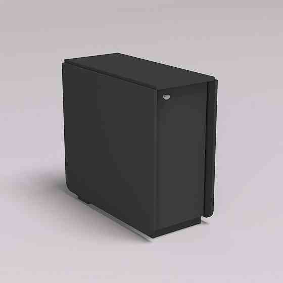 Стол-тумба №5 Комби, Антрацит, 380х800х750 Львов