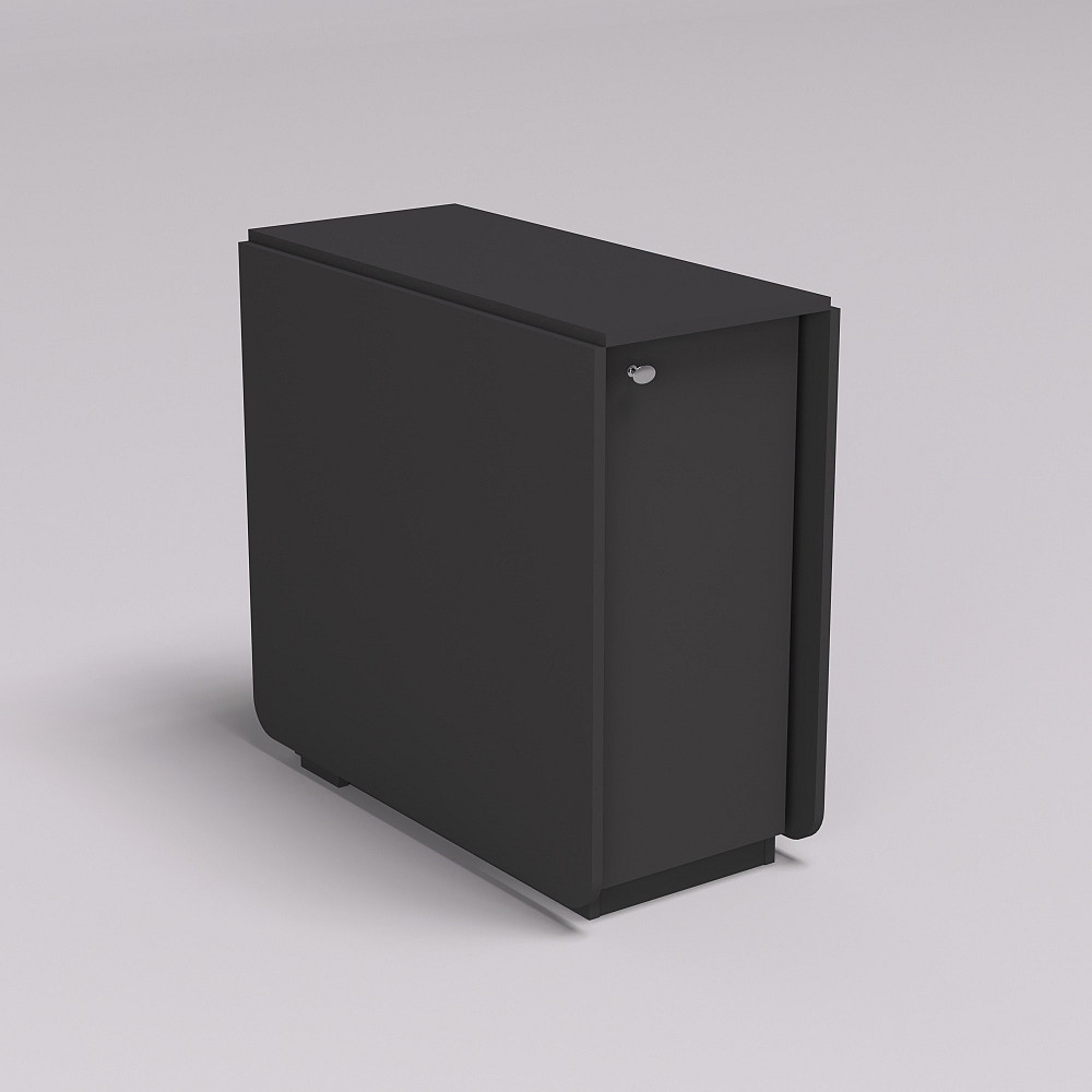 Стіл-тумба №5 Комбі, Антрацит, 380х800х750 Львів - фото 3