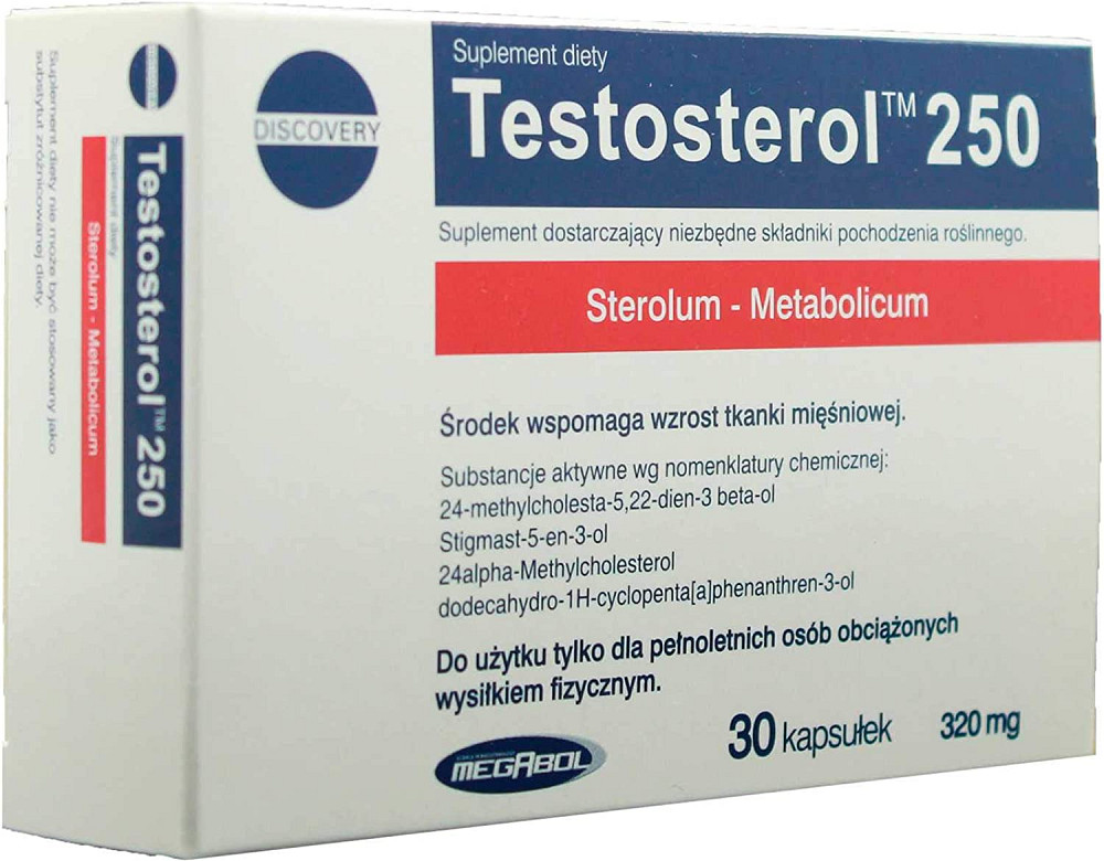 Testosterol 250 ( natural prohormony ) 30 caps Луцьк - фото 1