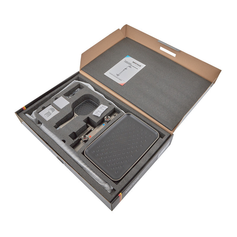 Душова колона Mixxus Premium VIRGO 009-J GRAPHITE з термостатичним змішувачем,3 функції   ( MI6647 ) 32324 Харьков - изображение 8