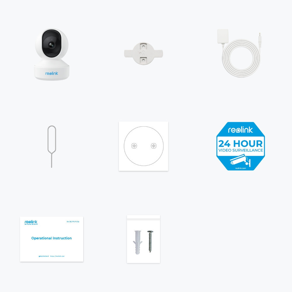 IP камера Reolink E Series E330 (E1 Pro) white Харків - фото 7