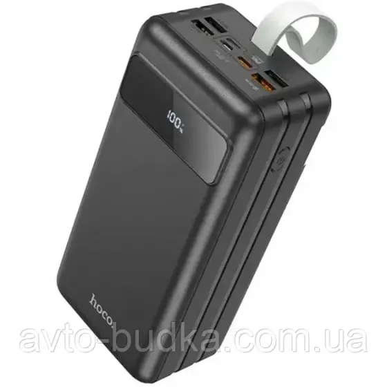 Павербанк HOCO J86B 60000 мА·год QC 3.0 PD 22.5 Вт зовнішній акумулятор чорний Новий Розділ