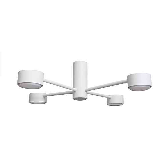 Люстра потолочная MSK Electric Copter на четыре круглых плафона под лампы GX53 белая NL 8041-4 WH Одесса