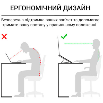 Підставка до ноутбука OfficePro LS320B Black (LS320B) Вінниця - фото 5