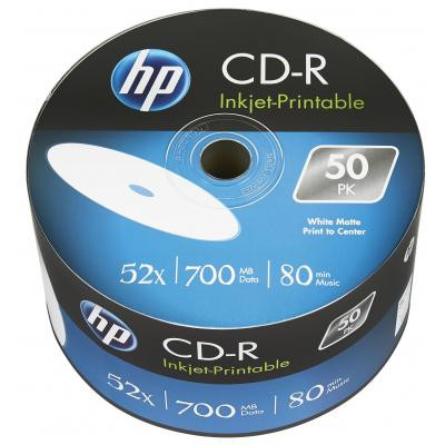 Диск CD HP CD-R 700MB 52X IJ PRINT 50шт (69301/CRE00070WIP-3) Винница - изображение 1