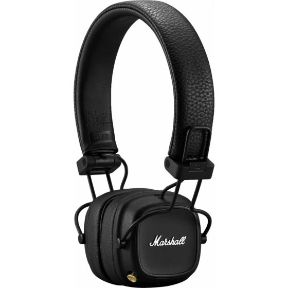 Наушники Marshall Major IV Bluetooth беспроводные, 80 часов работы, сложные, черный Киев