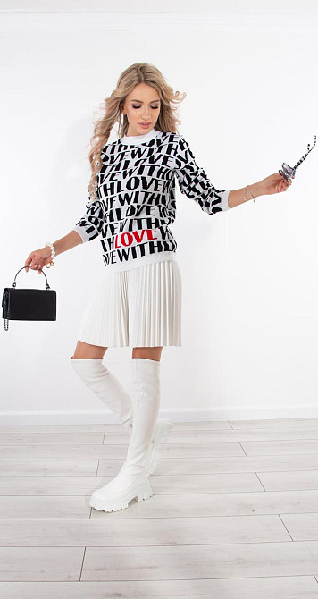 Свитер с буквами (42-46) Киев - изображение 2