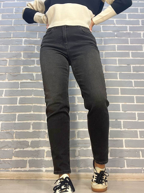 Джинси жіночі Replus 16-2 MOM стрейчеві комфорт, чорний, 33, 33, 91 см, 120 см Київ - фото 11