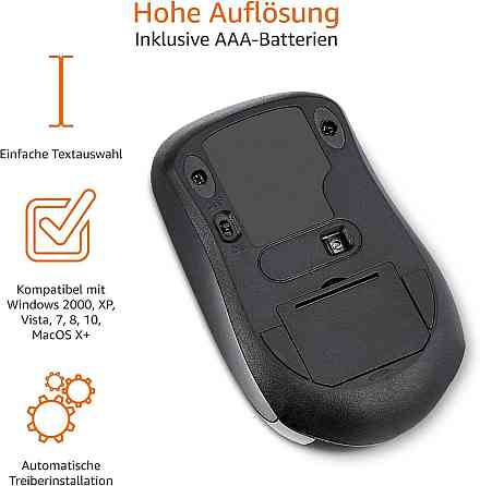 Беспроводная оптическая мышь с USB nano-приёмником черная универсальная для ноутбука и ПК Киев