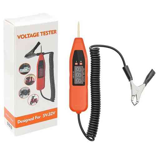 Ручка тестер автомобильного аккумулятора и цепей, 5-32В, c ЖК-дисплеем Вінниця