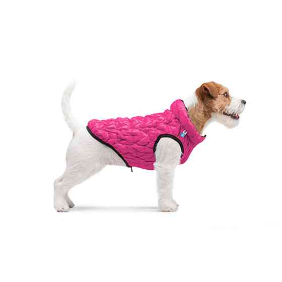 Куртка двухсторонняя AiryVest UNI, размер M 43, розовато-чёрная Киев